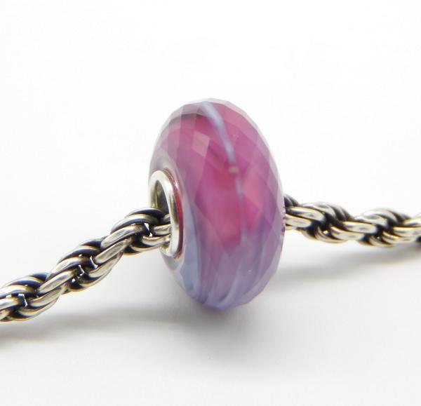 Blueberry Crush Fractal - Elfbeads Glas - Originalfoto